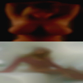 The naked woman